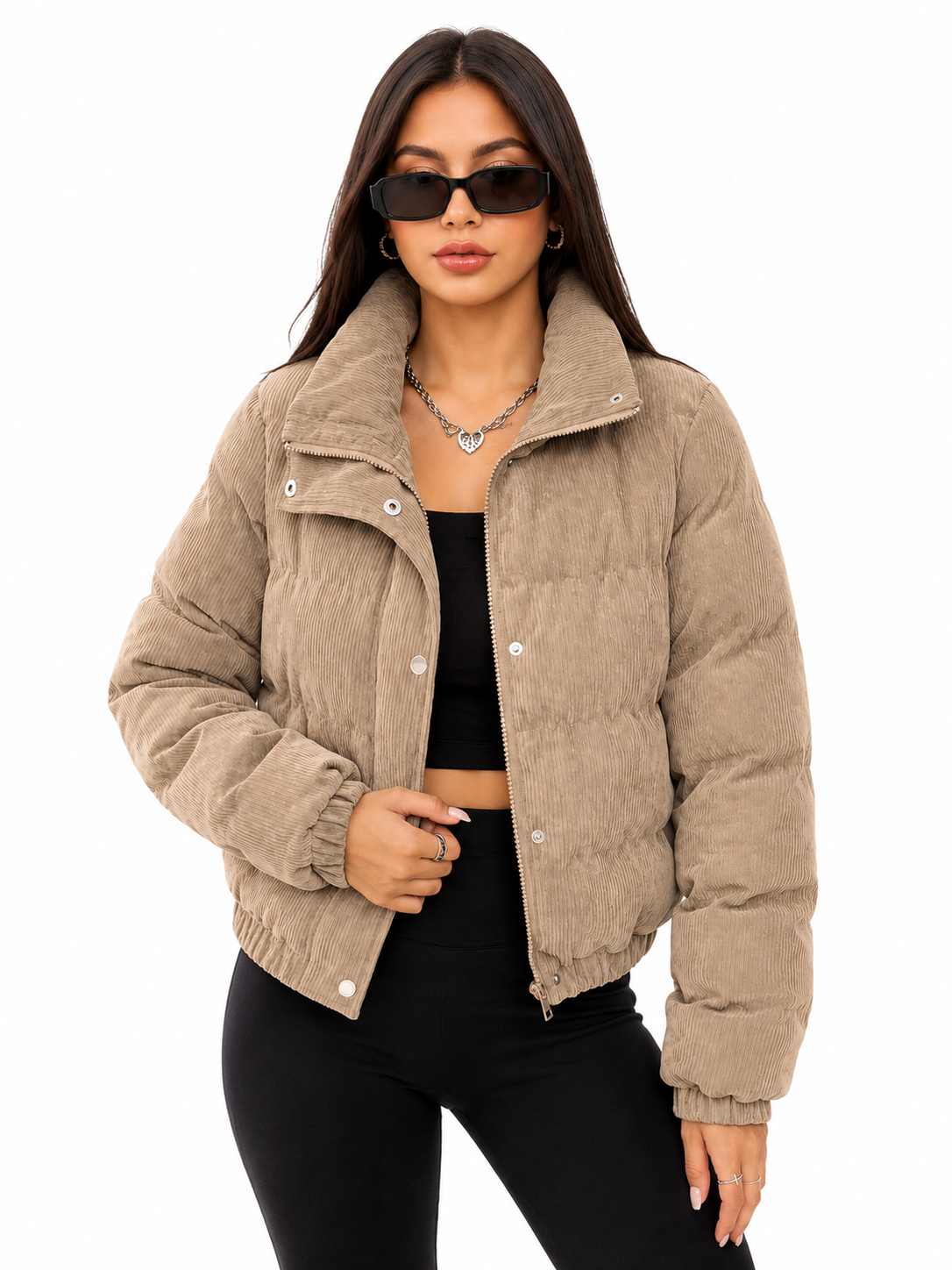 Jaqueta Feminina Veludo Cotelê Urban | Estilo Inverno