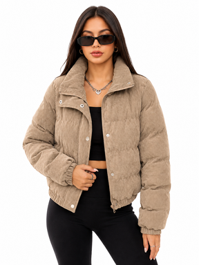 Jaqueta Feminina Veludo Cotelê Urban | Estilo Inverno