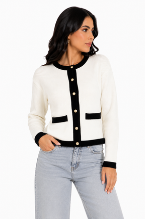 Cardigan Feminino Elegância Francesa | Linha Inverno