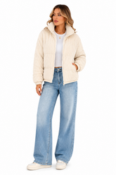 Jaqueta Feminina Puffer Neve Urbana