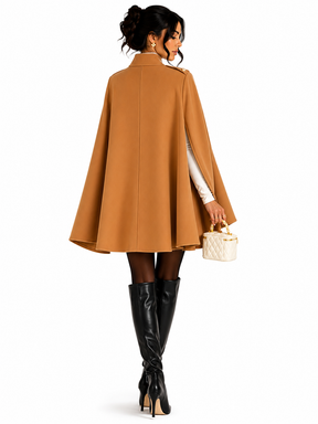 Casaco Feminino Capa Elegance Caramelo