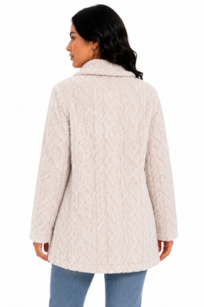 Casaco Feminino Teddy Soft Elegance | Seleção Inverno