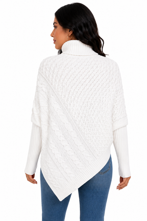Casaco Feminino Tricô Neve de Luxo | Coleção Inverno
