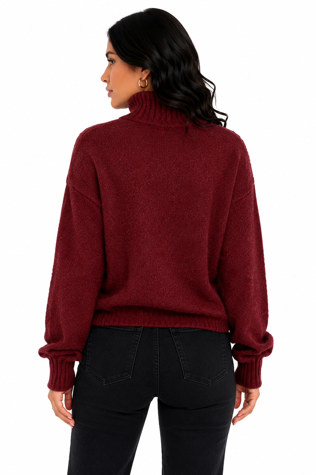 Suéter Feminino Gola Alta Ruby Touch | Linha Inverno