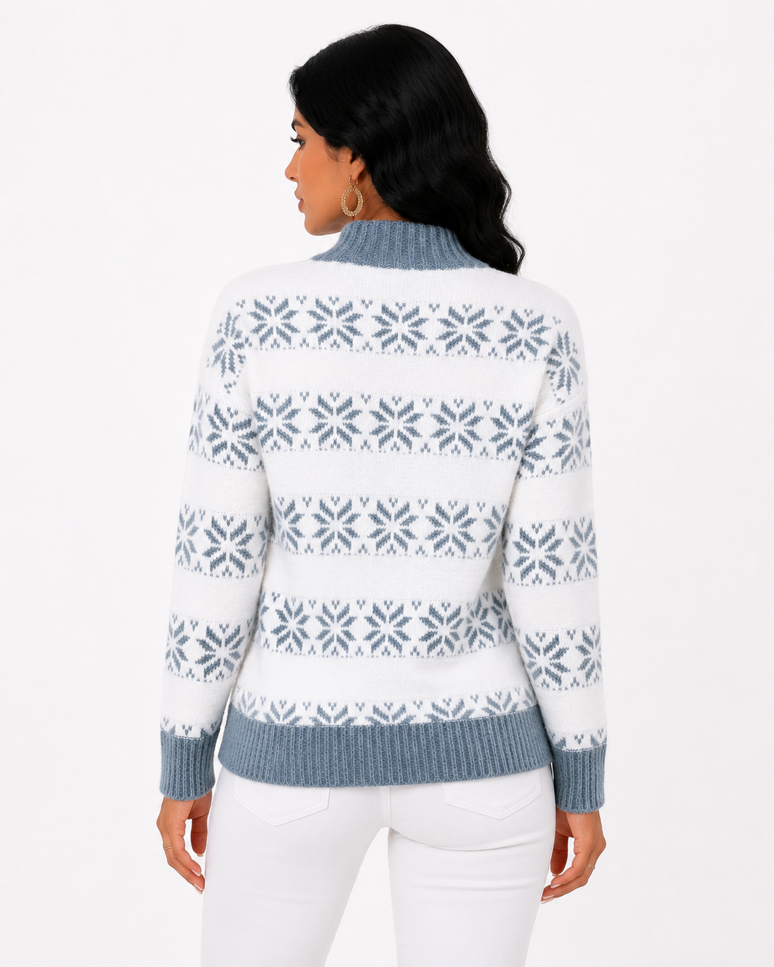 Suéter Feminino Geometric Soft | Linha Inverno