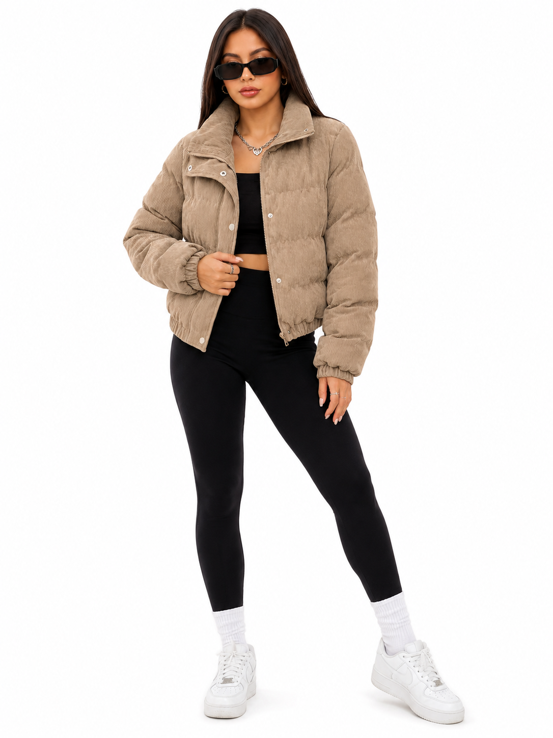 Jaqueta Feminina Veludo Cotelê Urban | Estilo Inverno