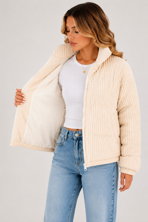 Jaqueta Feminina Puffer Neve Urbana