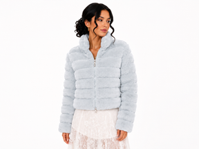 Jaqueta Feminina Plush Glaciar | Estilo Inverno
