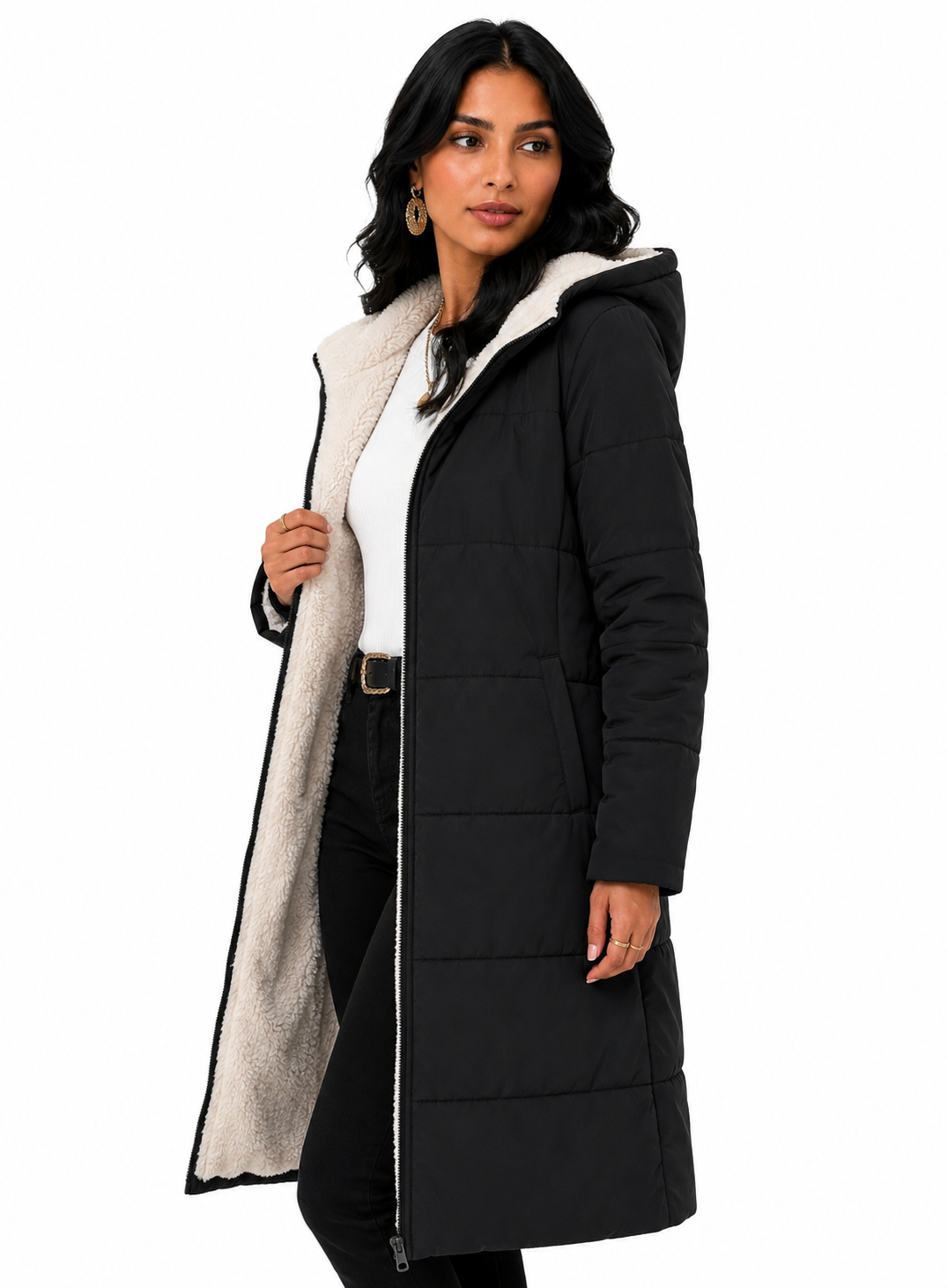 Casaco Feminino Longo Urban Comfort | Seleção Inverno