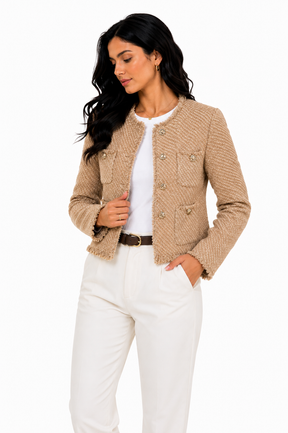 Jaqueta Feminina Elegância Parisiense | Edição Inverno