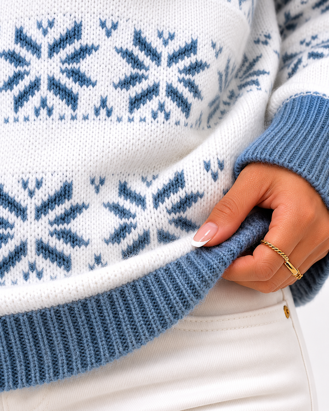 Suéter Feminino Geometric Soft | Linha Inverno