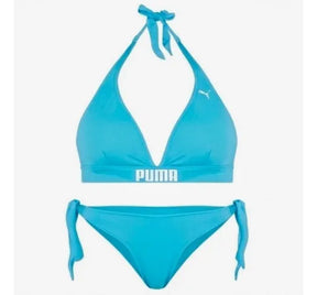Top Biquíni Puma Feminino Frente Única Proteção UV 50+ Moda Praia