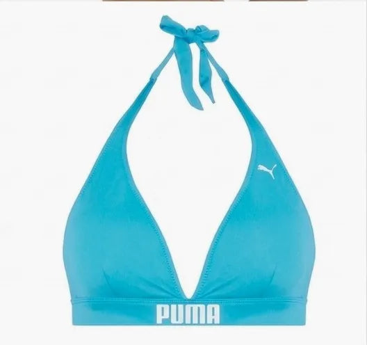 Top Biquíni Puma Feminino Frente Única Proteção UV 50+ Moda Praia