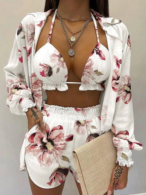 Conjunto Street Style Flora - 3 Peças