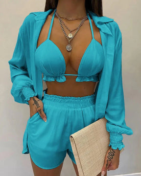 Conjunto Street Style Flora - 3 Peças