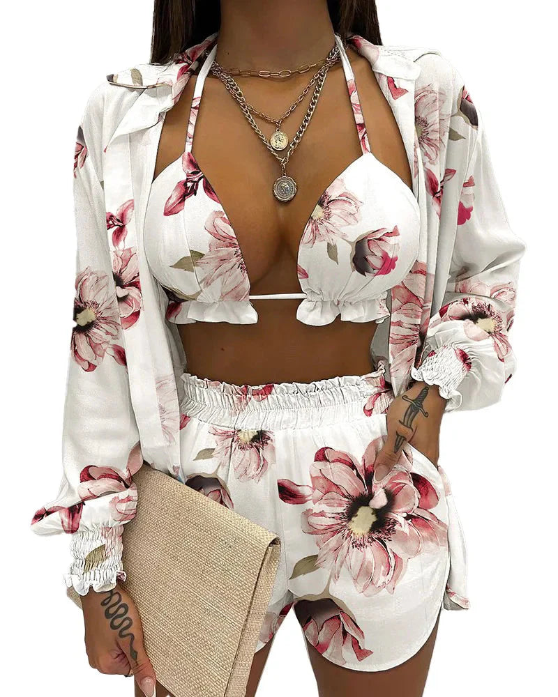Conjunto Street Style Flora - 3 Peças