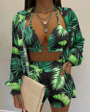 Conjunto Street Style Flora - 3 Peças