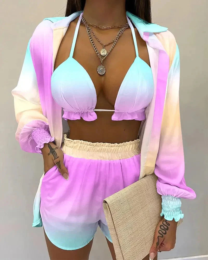 Conjunto Street Style Flora - 3 Peças