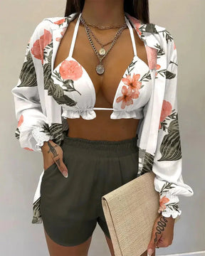 Conjunto Street Style Flora - 3 Peças