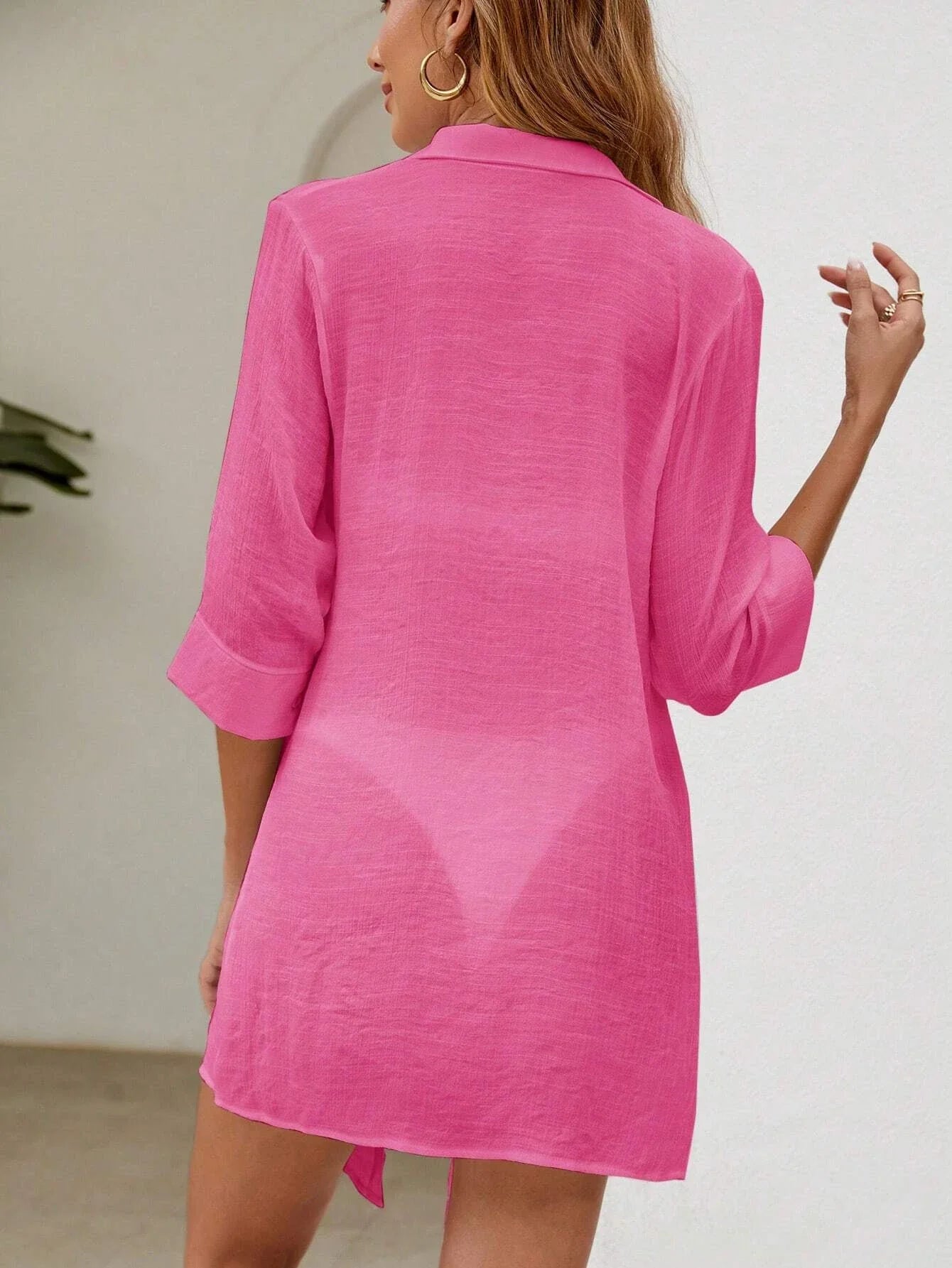Saída de Praia Camisa Saint-Tropez